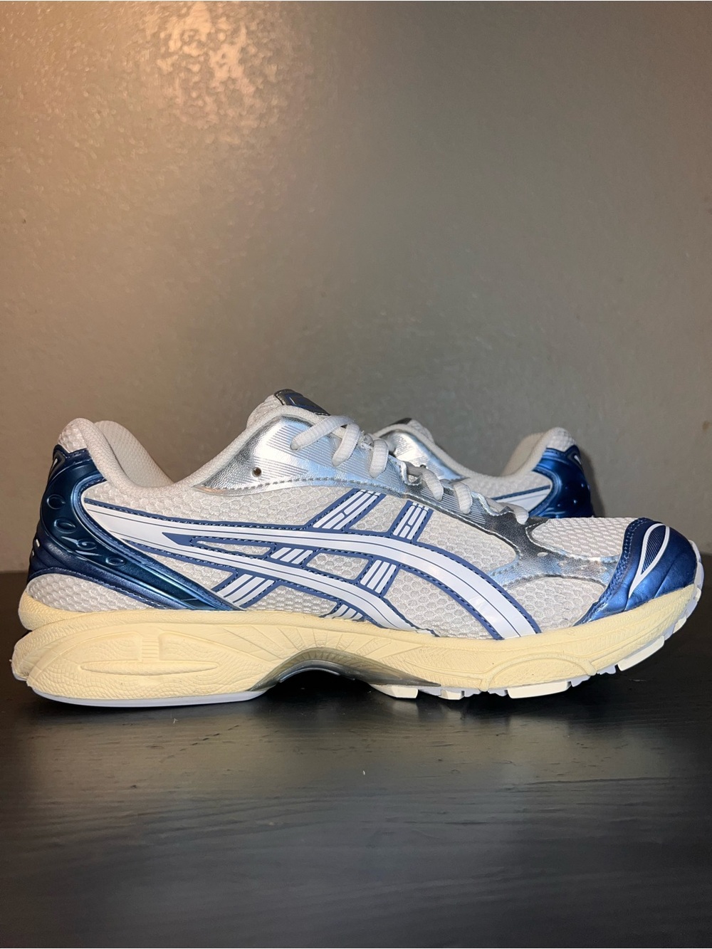 Mens ASICS Gel-Kayano 14 ‘Cream Denim Blue’ Size 11 - Picture 10 of 15